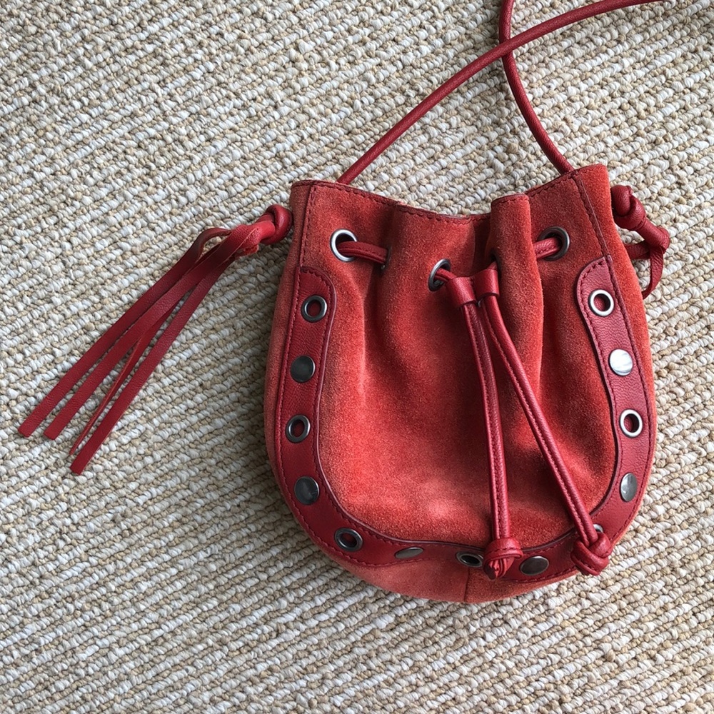 Lucky Brand Red Leather Purse